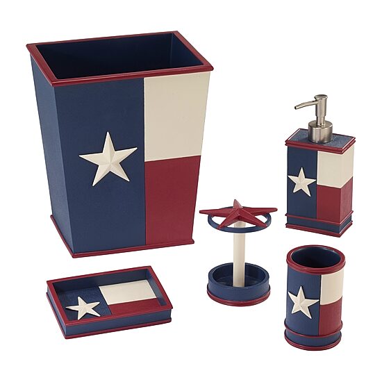 Avanti Texas Flag Toothbrush Holder