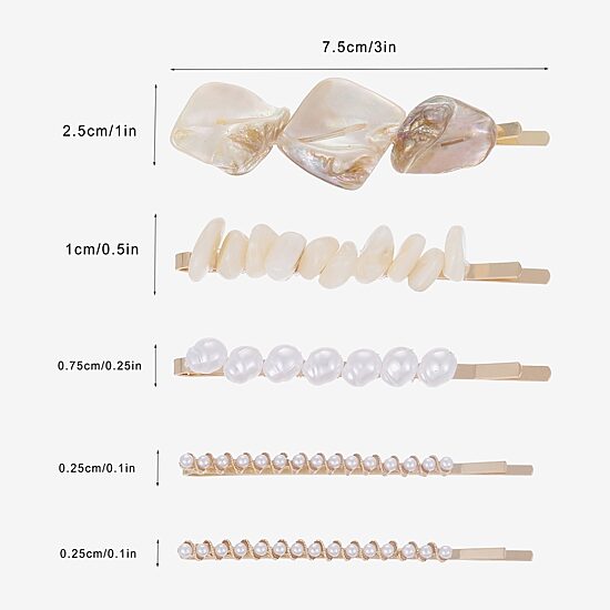 Bijoux Bar 5-pc. Multi Color Bobby Pin