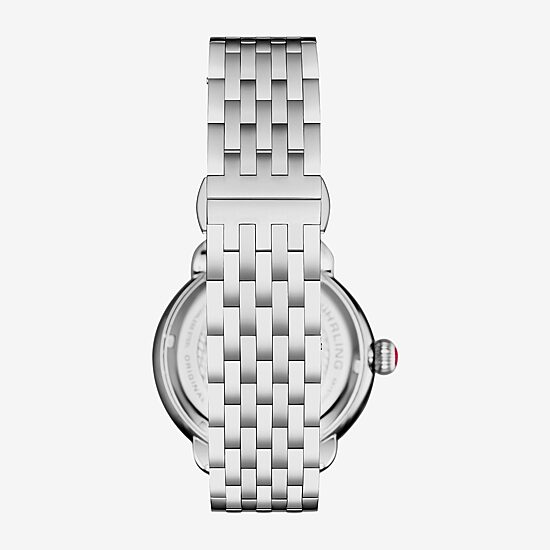 Stuhrling Womens Silver Tone Stainless Steel Bracelet Watch 4074.1