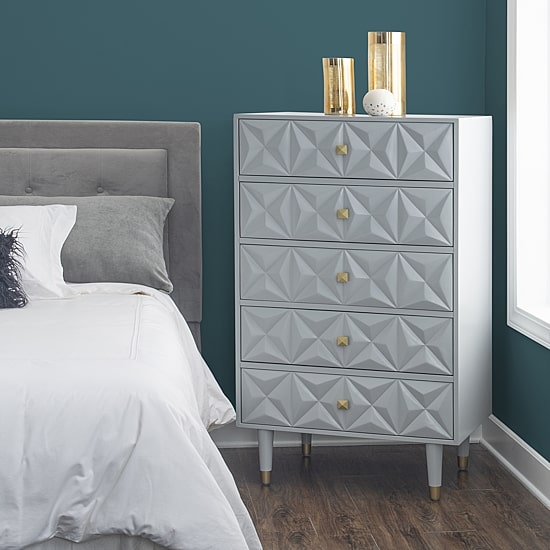 Linon Imperial Bedroom Collection 5-Drawer Chest