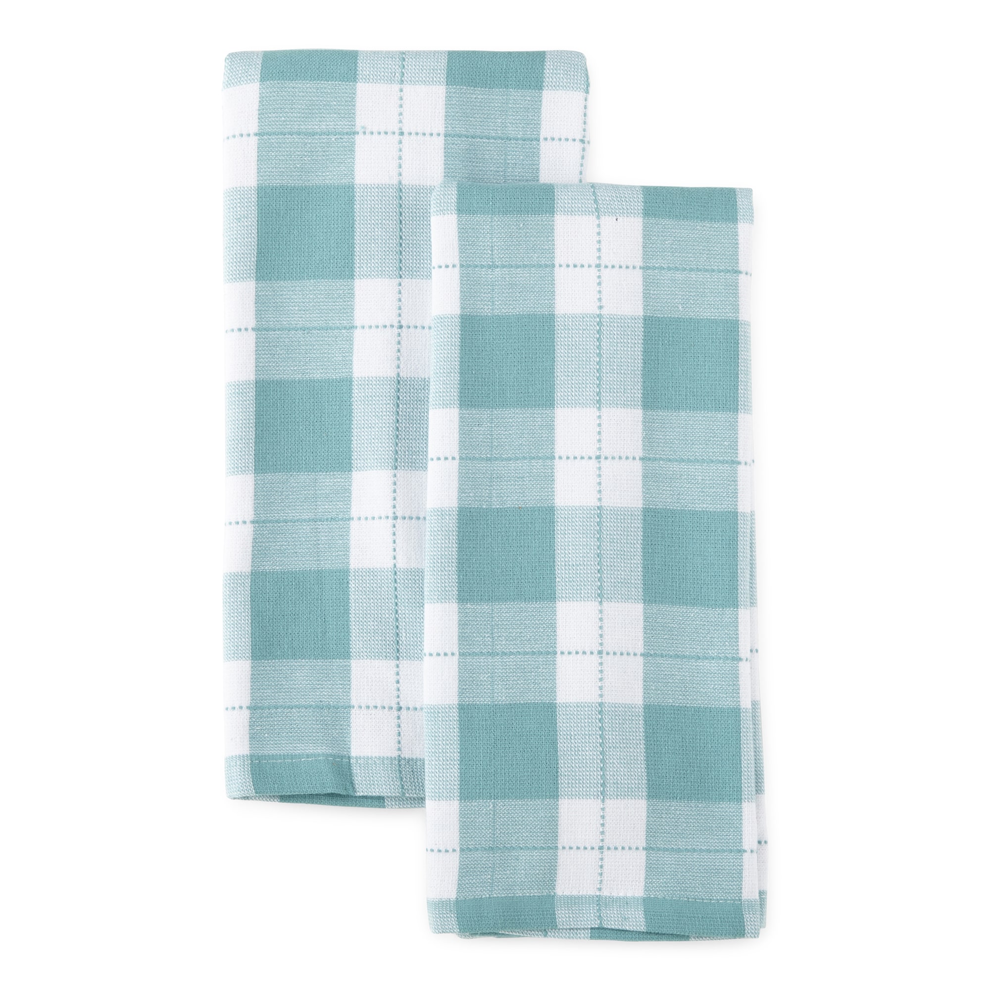 Cooks Check Dual Purpose 2-pc Kitchen Towel Set