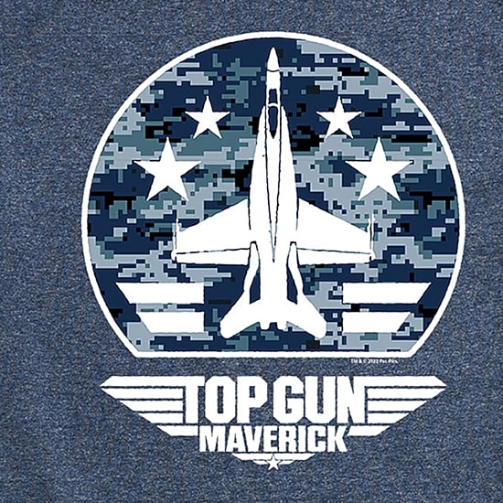 Top Gun Mens Crew Neck Short Sleeve Classic Fit Graphic T-Shirt