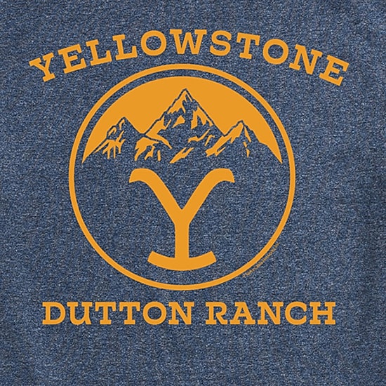 Yellowstone Mens Crew Neck Short Sleeve Regular Fit Graphic T-Shirt