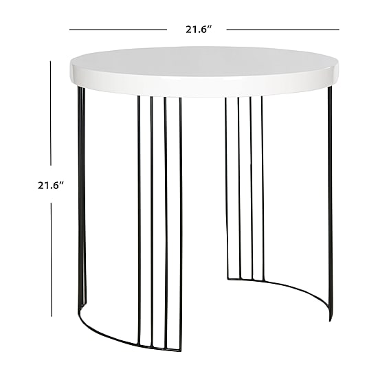 Kelly Mid Centry Modern Side Table 