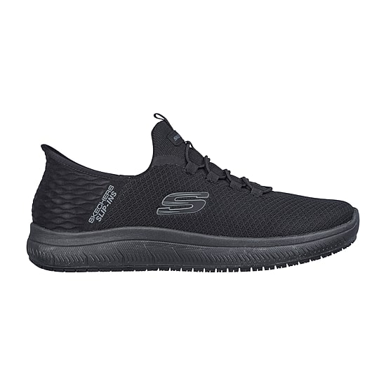 Skechers Hands Free Slip-Ins Sumits Colsin Slip In Mens Round Closed Toe Work Shoes