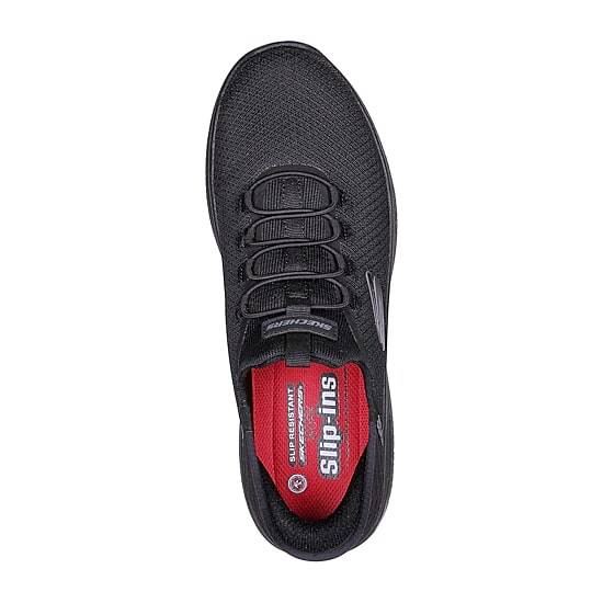 Skechers Hands Free Slip-Ins Sumits Colsin Slip In Mens Round Closed Toe Work Shoes
