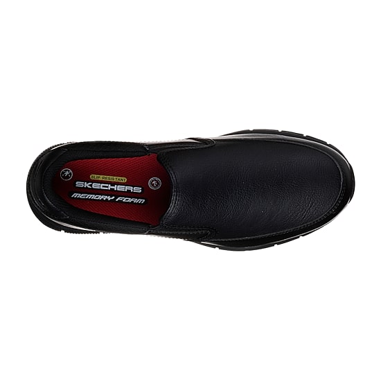 Skechers Nampa Mens Round Closed Toe Oxford Shoes Wide Width