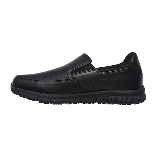 Skechers Nampa Mens Round Closed Toe Oxford Shoes Wide Width