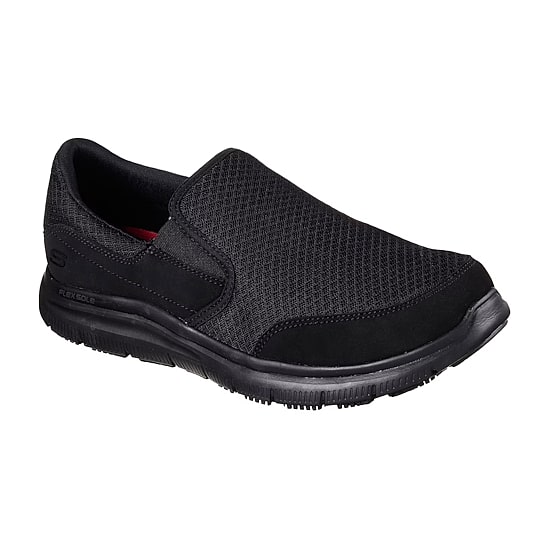 Skechers Mcallen Mens Round Closed Toe Work Shoes