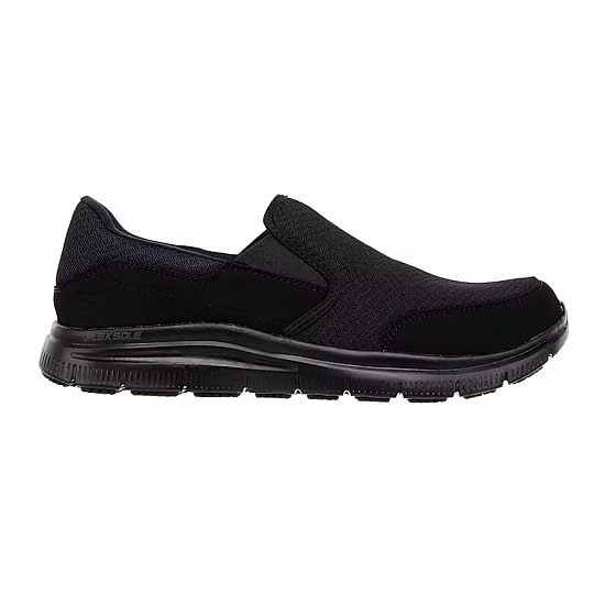 Skechers Mcallen Mens Round Closed Toe Work Shoes