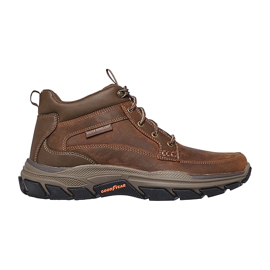 Skechers Mens Respect Boswell Flat Heel Hiking Boots