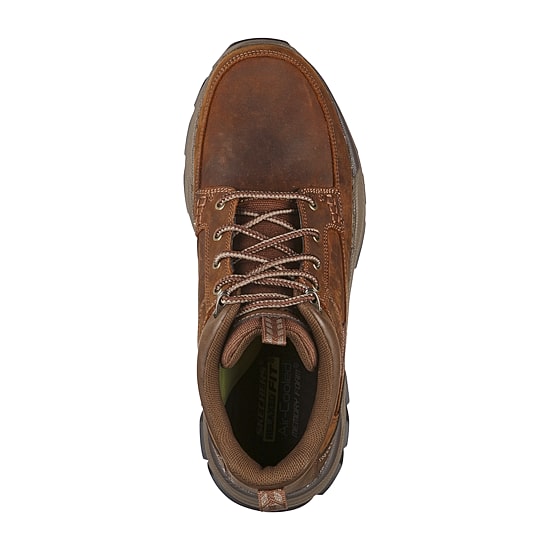 Skechers Mens Respect Boswell Flat Heel Hiking Boots