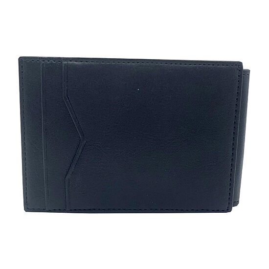 Stafford Leather Magnetic Card Case Mens Slim Fold Wallet