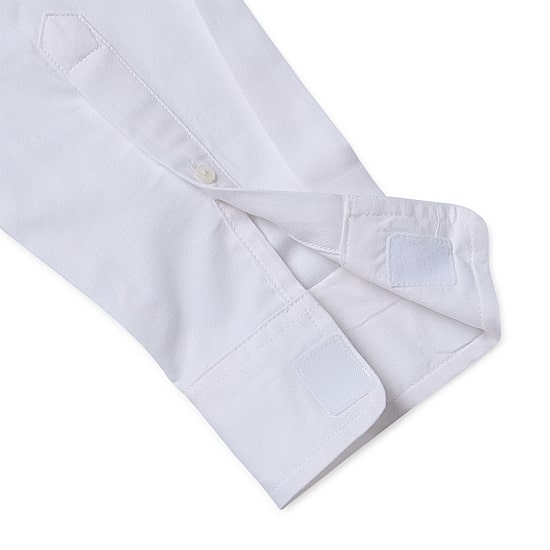 St. John's Bay Performance Oxford Mens Easy-on + Easy-off Seated Wear Long Sleeve Classic Fit Button-Down Shirt