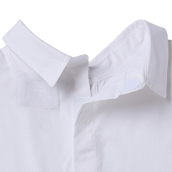 St. John's Bay Performance Oxford Mens Easy-on + Easy-off Seated Wear Long Sleeve Classic Fit Button-Down Shirt