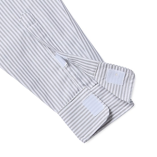 St. John's Bay Performance Oxford Mens Easy-on + Easy-off Seated Wear Long Sleeve Classic Fit Button-Down Shirt