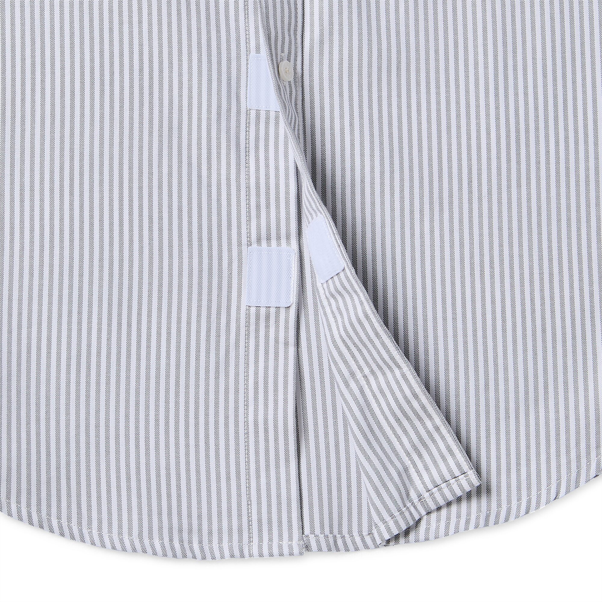 St. John's Bay Performance Oxford Dexterity Mens Easy-on + Easy-off Long Sleeve Classic Fit Button-Down Shirt