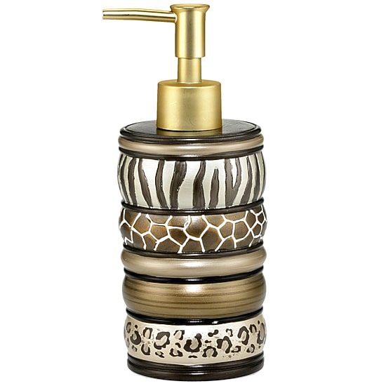 Safari Stripes Soap/Lotion Dispenser
