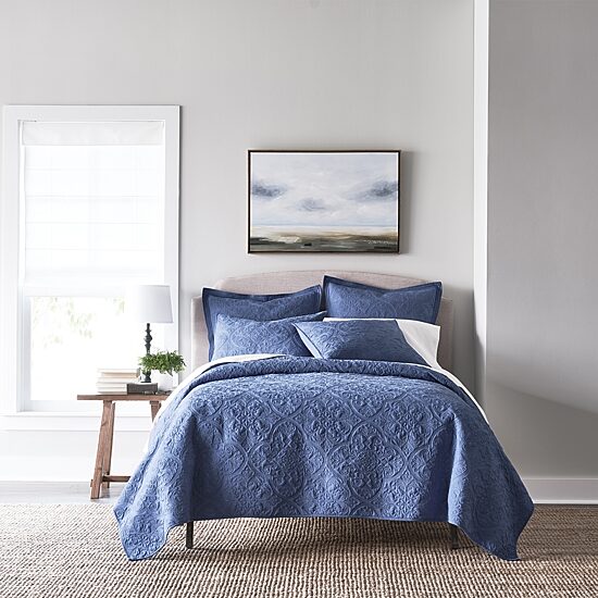 Home Expressions Harper Quilt Set & Accessories