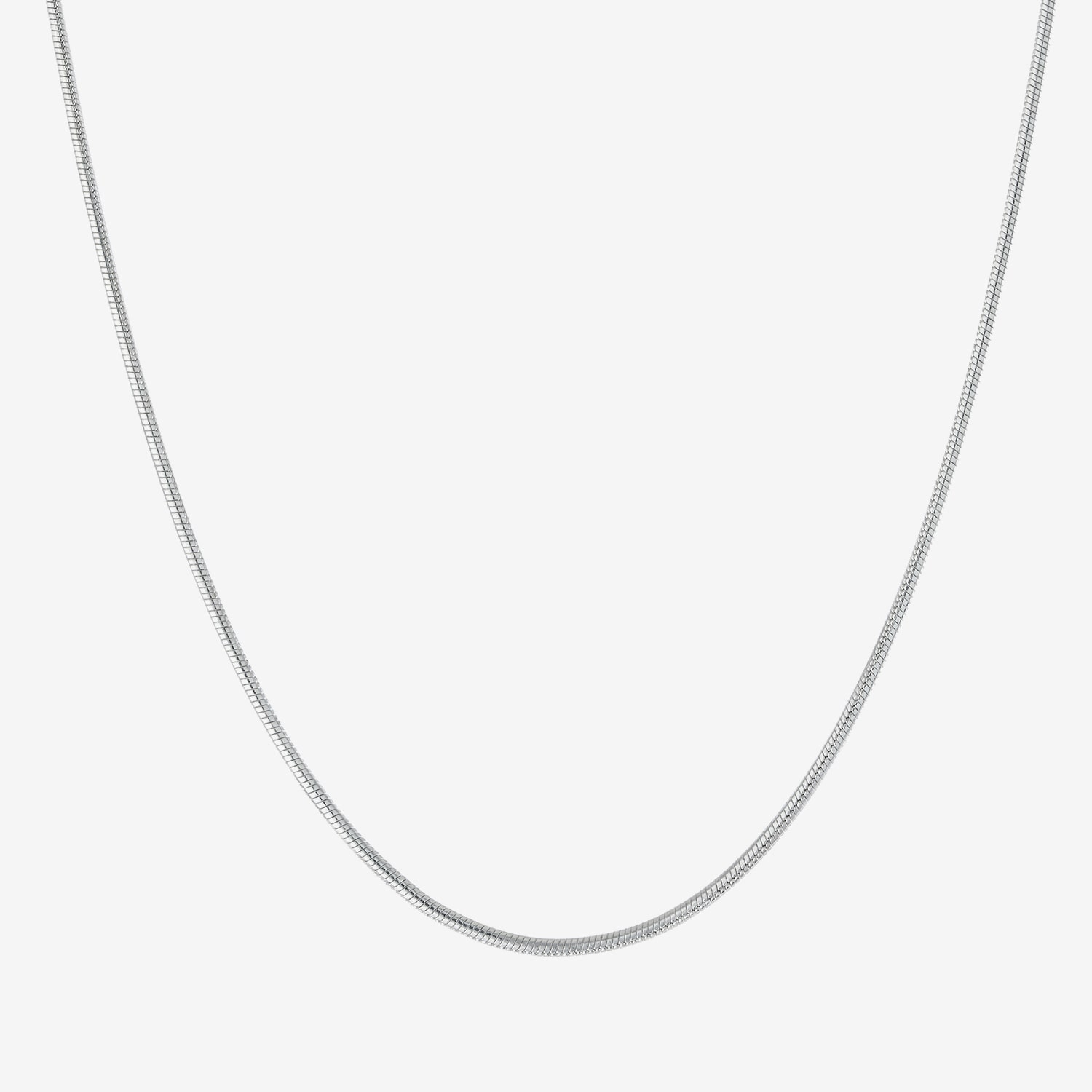 Silver Treasures Made in Italy Sterling Silver 16-30" Round Magic Chain Necklace