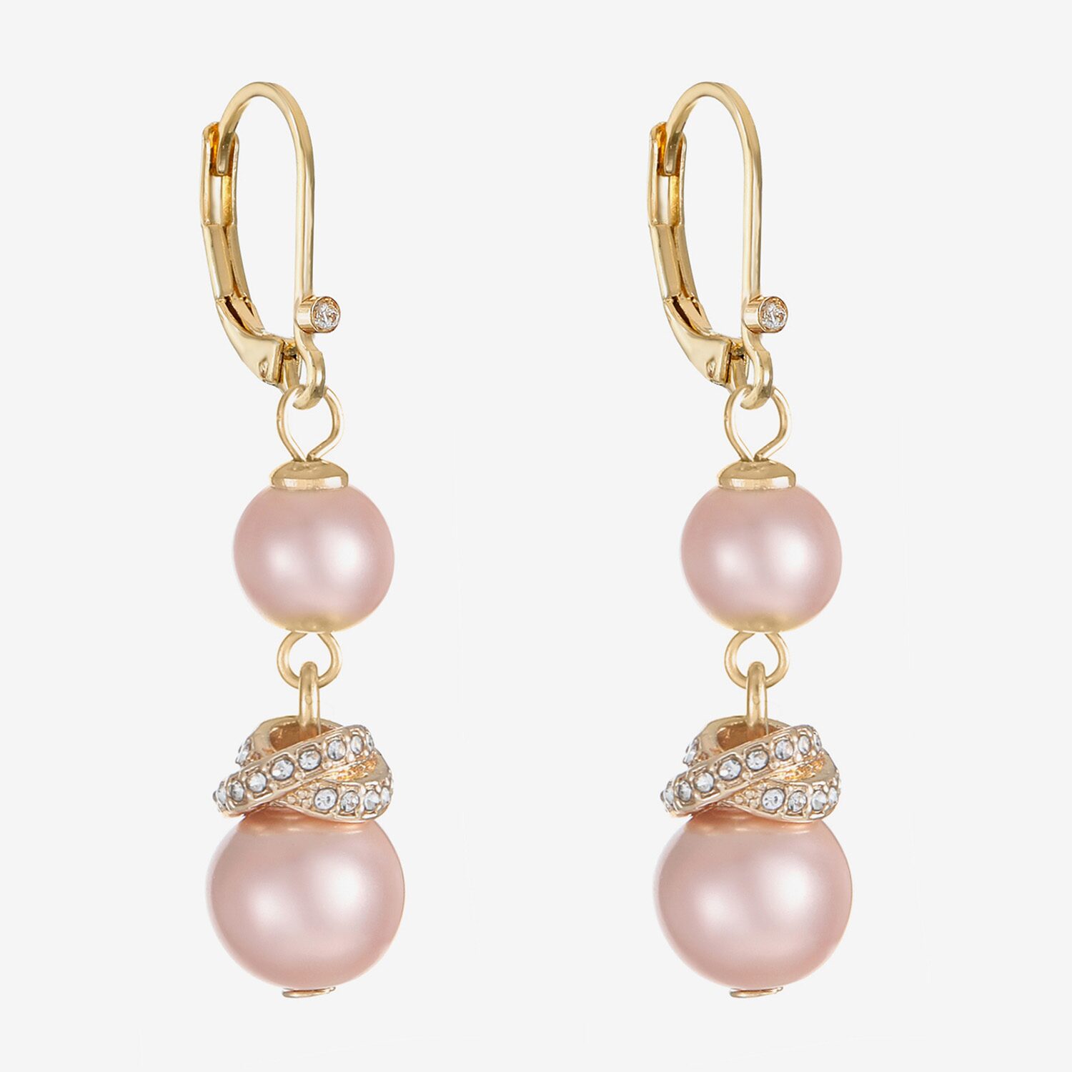 Monet Jewelry Womens Simulated Pearl Round Drop Earrings