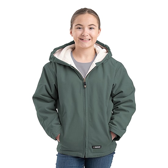 Berne Little & Big Kid Unisex Hooded Heavyweight Quilted Jacket