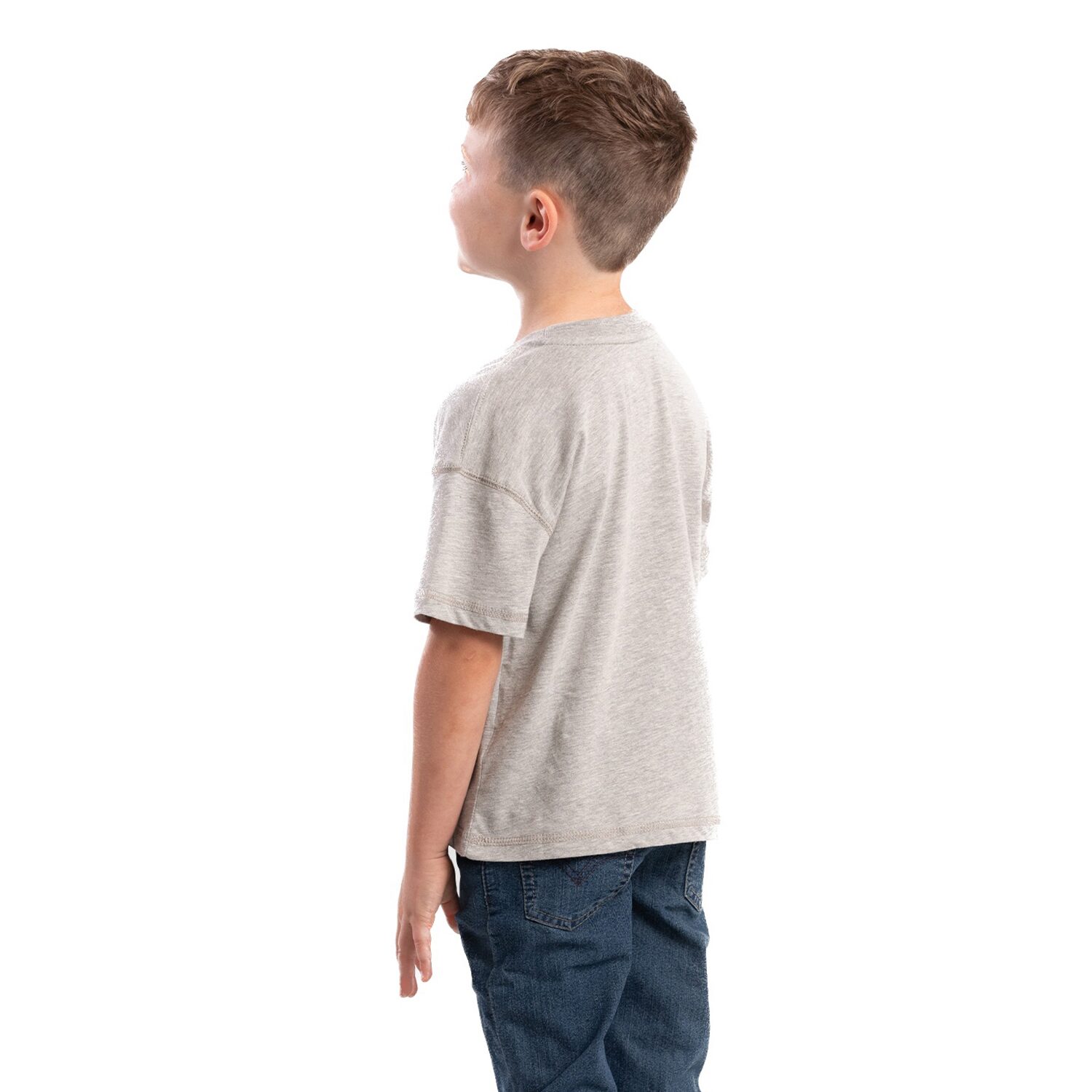 Berne Little & Big Kid Unisex Crew Neck Short Sleeve Moisture Wicking Active T-Shirt