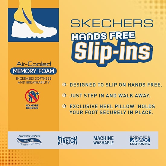 Skechers Hands Free Slip-Ins Summits Key Pace Mens Slip-On Walking Shoes