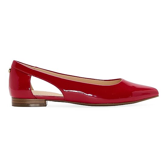 Liz Claiborne Cadence Womens Pointed Closed Toe Ballet Flats