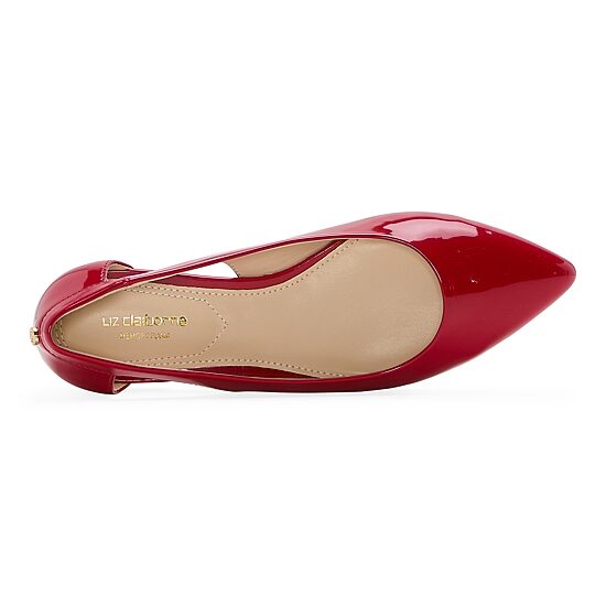 Liz Claiborne Cadence Womens Pointed Closed Toe Ballet Flats