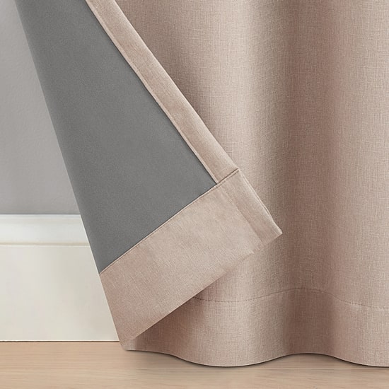 Eclipse Cannes Magnitech Rod Pocket 100% Blackout Single Curtain Panel