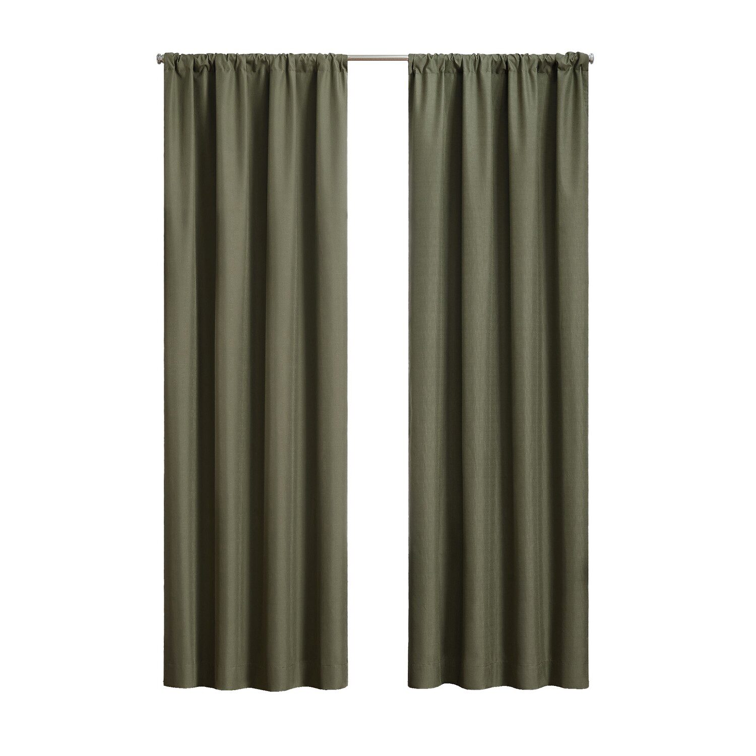 Eclipse Kendall Rod Pocket Blackout Single Curtain Panel