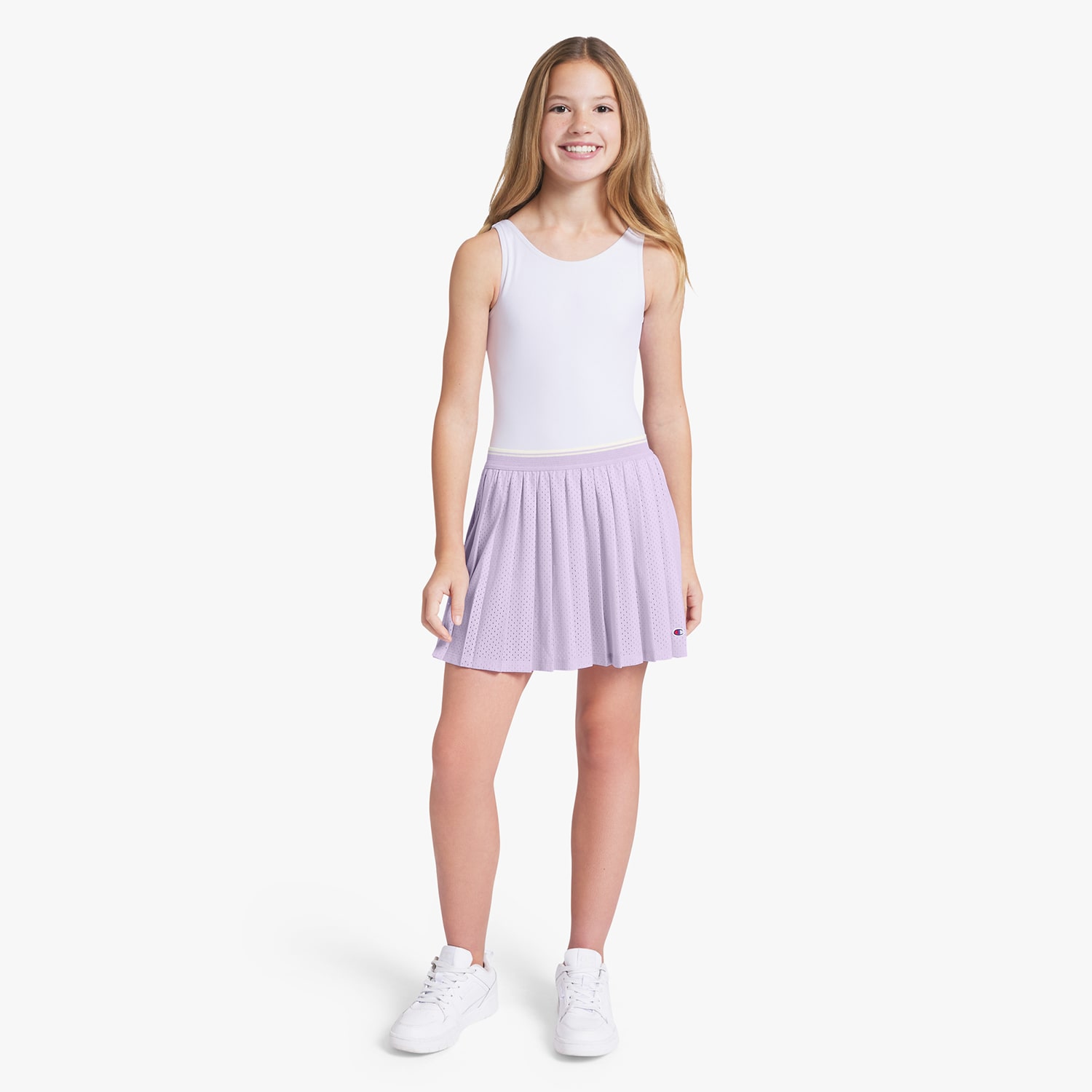 Champion Pleated Mesh Big Kid Girls Skort