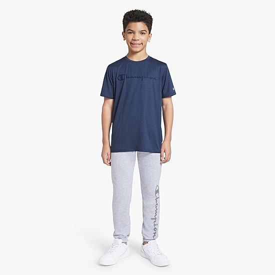 Champion Big Kid Boys Round Neck Short Sleeve Regular Fit Graphic T-Shirt