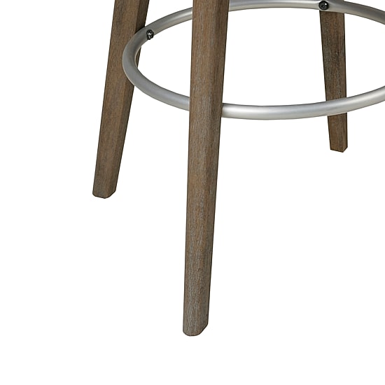 Madison Park Walsh Counter Stool Counter Height Upholstered Swivel Bar Stool