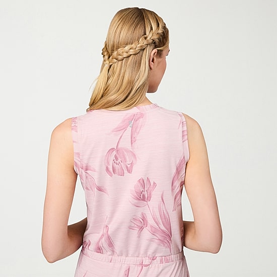 Free Country Womens Crew Neck Sleeveless A-Line Dress
