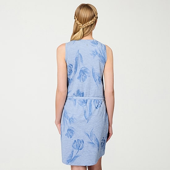 Free Country Womens Crew Neck Sleeveless A-Line Dress