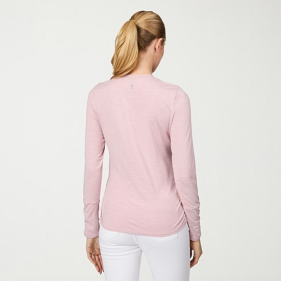 Free Country Womens Crew Neck Long Sleeve T-Shirt