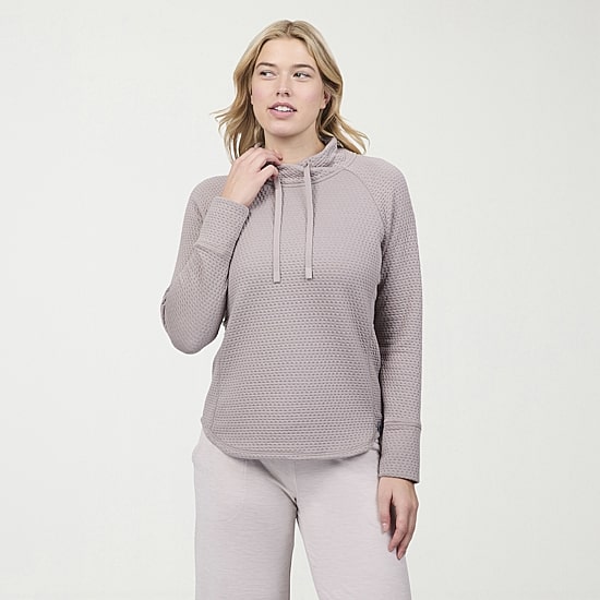Free Country Womens Cowl Neck Long Sleeve Sweatshirt