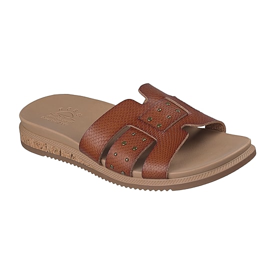 Skechers Bobs Hands Free Bobs Womens Desert Kiss Lo Strap Sandals