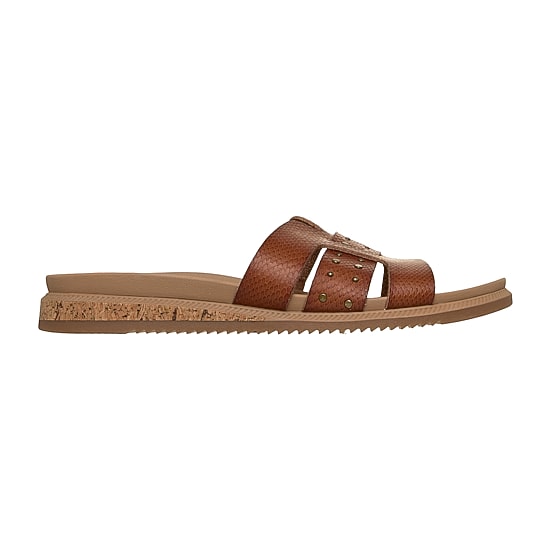 Skechers Bobs Hands Free Bobs Womens Desert Kiss Lo Strap Sandals
