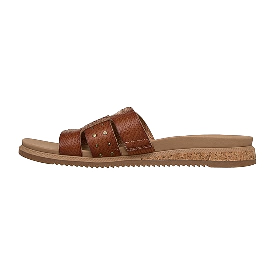 Skechers Bobs Hands Free Bobs Womens Desert Kiss Lo Strap Sandals