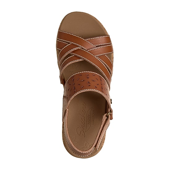 Skechers Womens Arch Fit Beverlee 2.0 Wedge Sandals