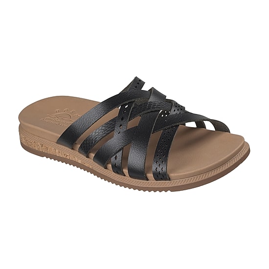 Skechers Bobs Hands Free Bobs Womens Desert Low Kiss Strap Sandals