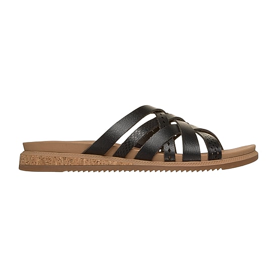 Skechers Bobs Hands Free Bobs Womens Desert Low Kiss Strap Sandals