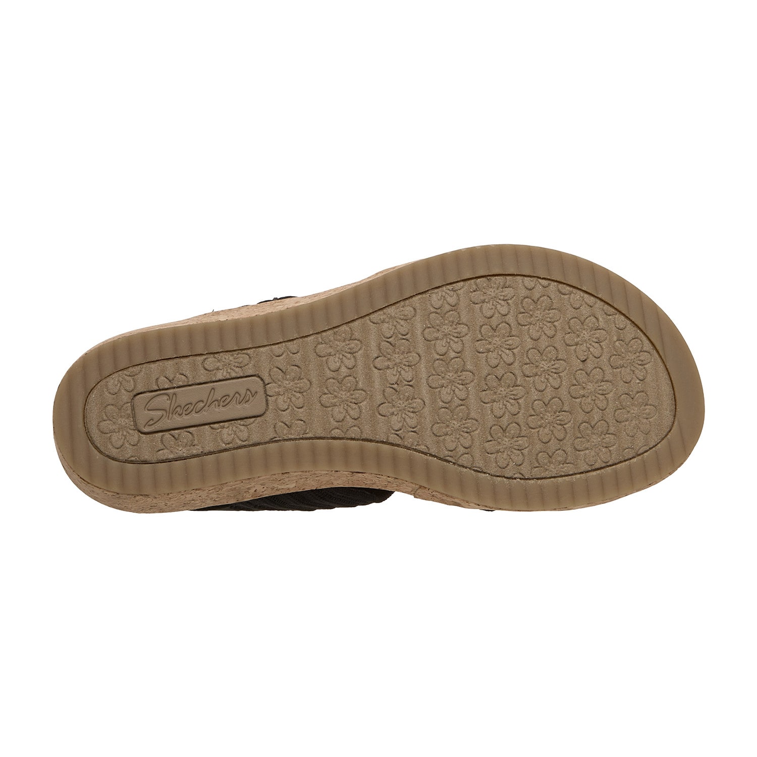 Skechers Womens Beverlee Arch Fit Wedge Sandals