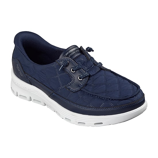 Skechers Glide Step Serene Newport Womens Boat Shoes