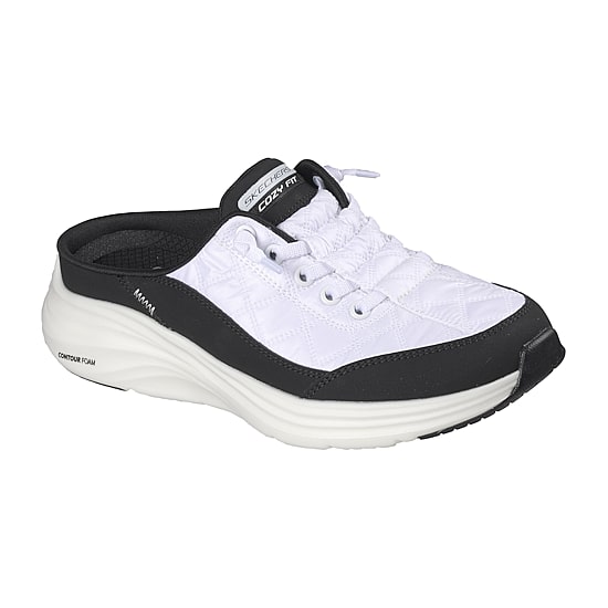 Skechers Cozy Fit Contour Foam Womens Slip-On Walking Shoes