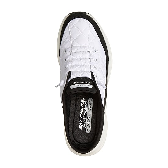 Skechers Cozy Fit Contour Foam Womens Slip-On Walking Shoes