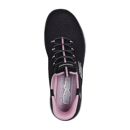 Skechers Hands Free Slip-Ins Summits Dream Chaser Womens Slip-On Walking Shoes Wide Width